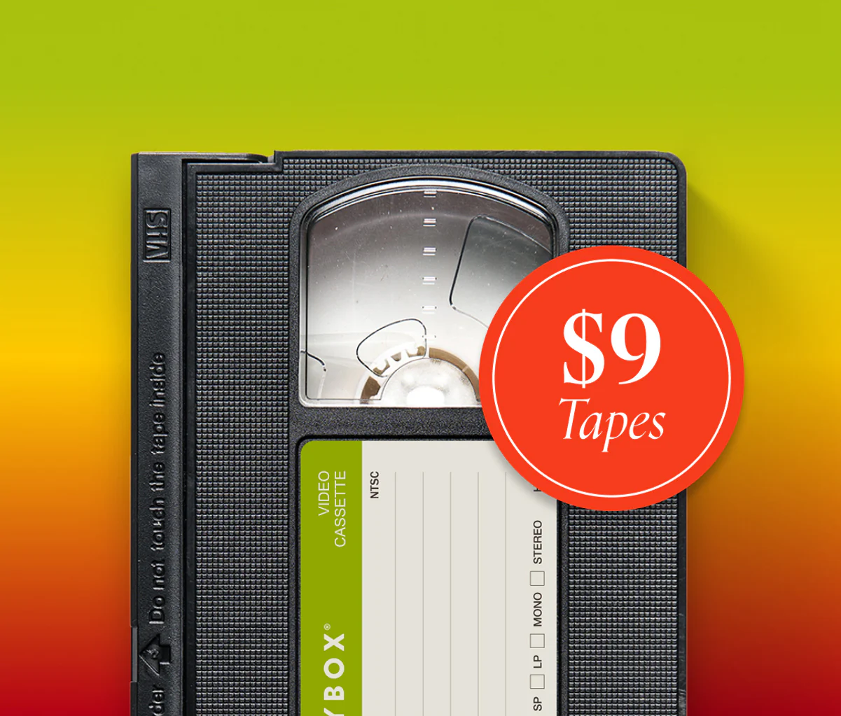 $8 Tape & Film Transfers - Image 8